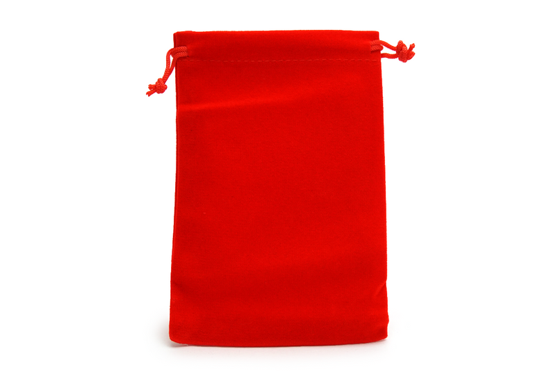 Plain Dice Bag - Red - Only-Games