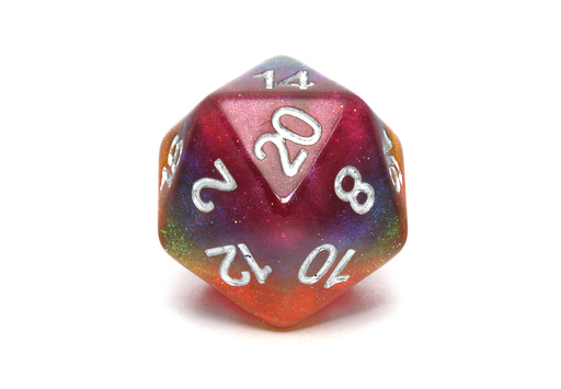 Pride Dice | Glitter Rainbow Flag - Only-Games