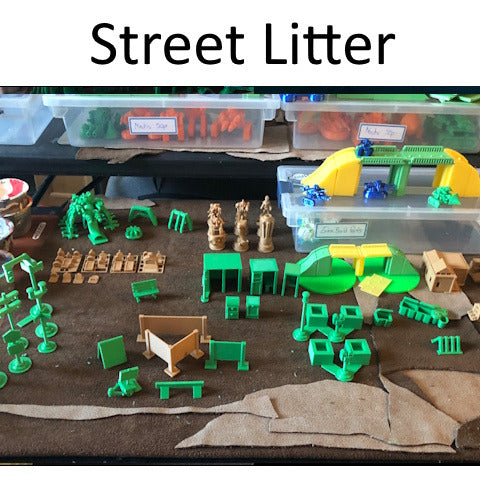 Street Litter for the game of Knuse, City of Hjemanikk