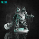 (L 0060) Male ettin monster creature barbarian with a club (Large) - Only-Games