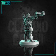(0248) Male warforged ranger rogue thief with one hand crossbow - Only-Games
