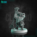 (0249) Male ork monk shaolin with a oriental staff - Only-Games