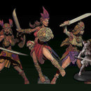 Quqa Amazon, Swordmasters (3 models)