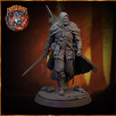 Torvin the Ranger - Fantasy Ranger STL Miniature