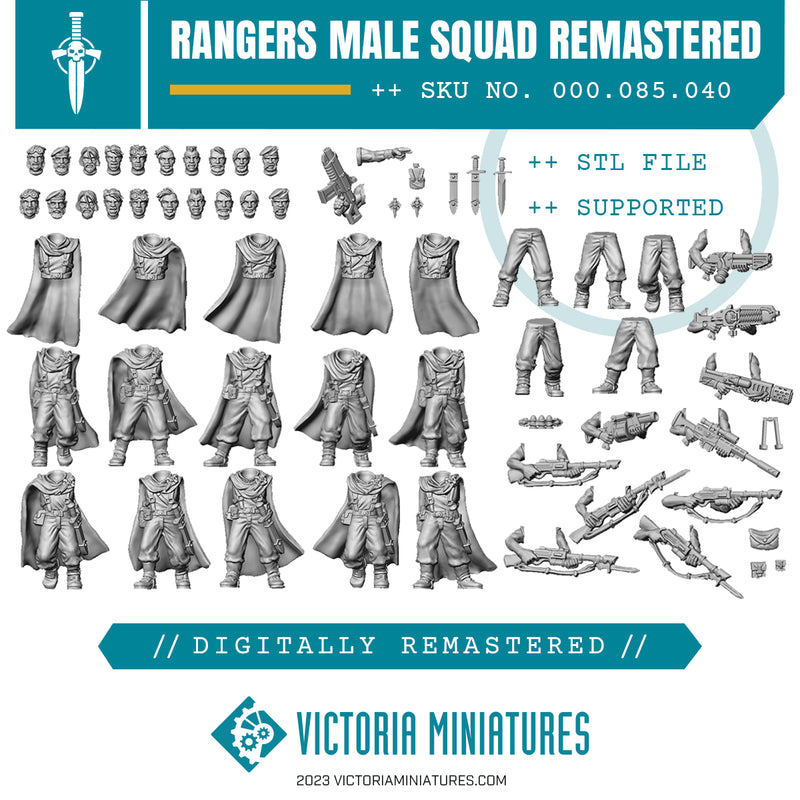 Rangers Male Squad remastered - Only-Games