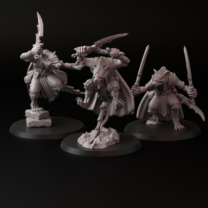 Rat Assassin (3 models) - Only-Games