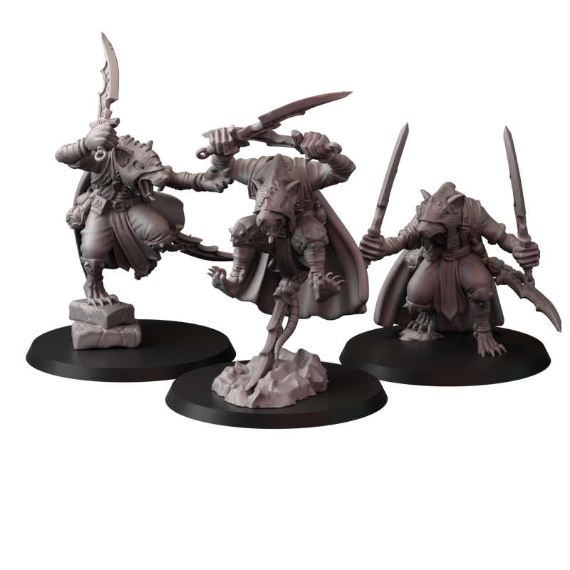 Rat Assassin (3 models) - Only-Games