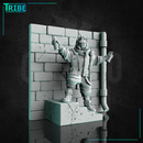 (0266) Male human cyberpunk sci-fi graffiti artist - Only-Games