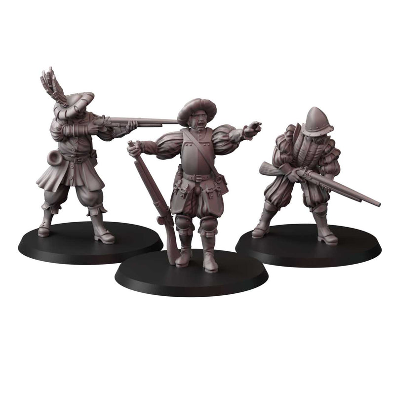 Glitzenburg riflemen (3 miniatures) - Only-Games