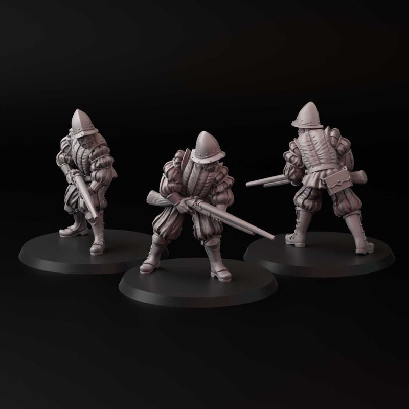 Glitzenburg riflemen (3 miniatures) - Only-Games