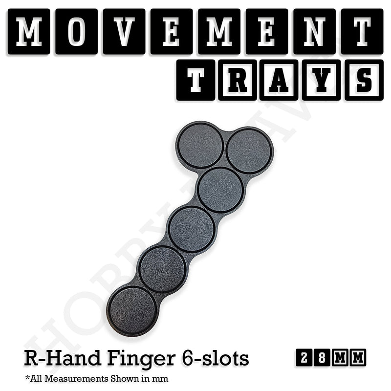 28mm Movement Trays for Tabletop Games | Wargaming | Full Range - Only-Games