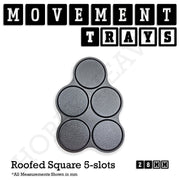 28mm Movement Trays for Tabletop Games | Wargaming | Full Range - Only-Games