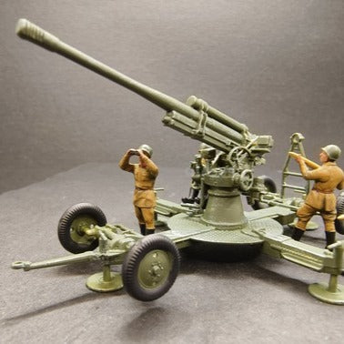 3D Printed Soviet 85mm Air Defense Gun M1939 | Set of 10 - Only-Games
