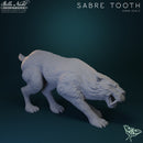 Sabre Tooth Tiger | 32mm STL