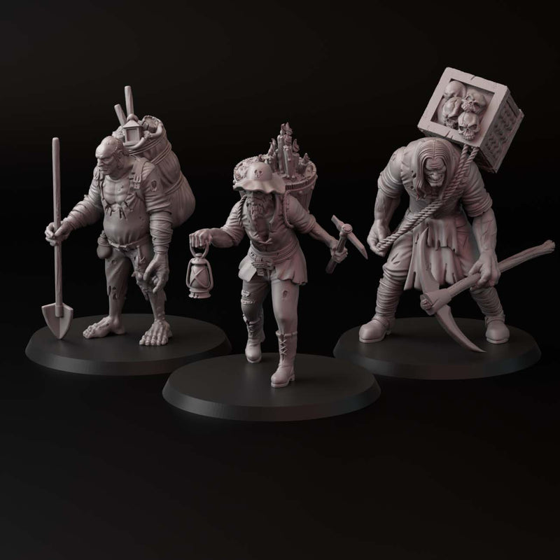 Scum of the graves 3 models - Only-Games