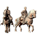 "Antonius Block on horse along the Coast - The 7th Seal" - 34mm - Only-Games