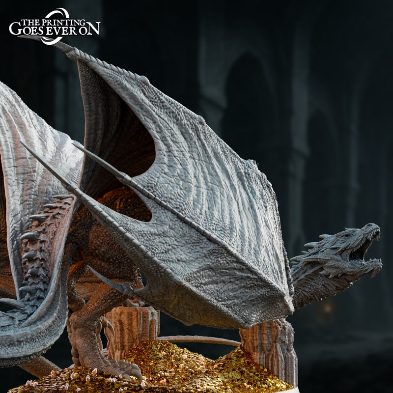 Selthrax - Gargantuan Dragon - Treasure Hoard Pose - Only-Games