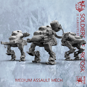 Soldiers of Arktosk - Medium Assault Mech | Modular War Machine for the Battlefield - Only-Games