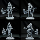Dog Girl Serena - Bounty Hunter Anime Girl - 75mm
