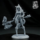 Dog Girl Serena - Bounty Hunter Anime Girl - 75mm