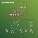 Jungle Fighters - Squad of 5 - Builder - Only-Games