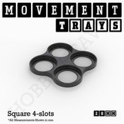 28mm Movement Trays for Tabletop Games | Wargaming | Full Range - Only-Games