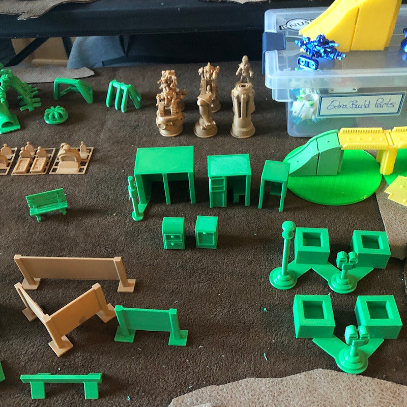 Street Litter for the game of Knuse, City of Hjemanikk