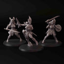 Quqa Amazon, Swordmasters (3 models)