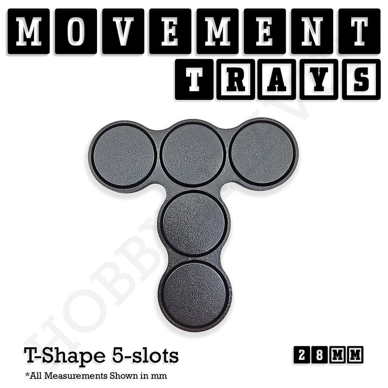 28mm Movement Trays for Tabletop Games | Wargaming | Full Range - Only-Games
