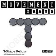 28mm Movement Trays for Tabletop Games | Wargaming | Full Range - Only-Games