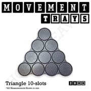 28mm Movement Trays for Tabletop Games | Wargaming | Full Range - Only-Games