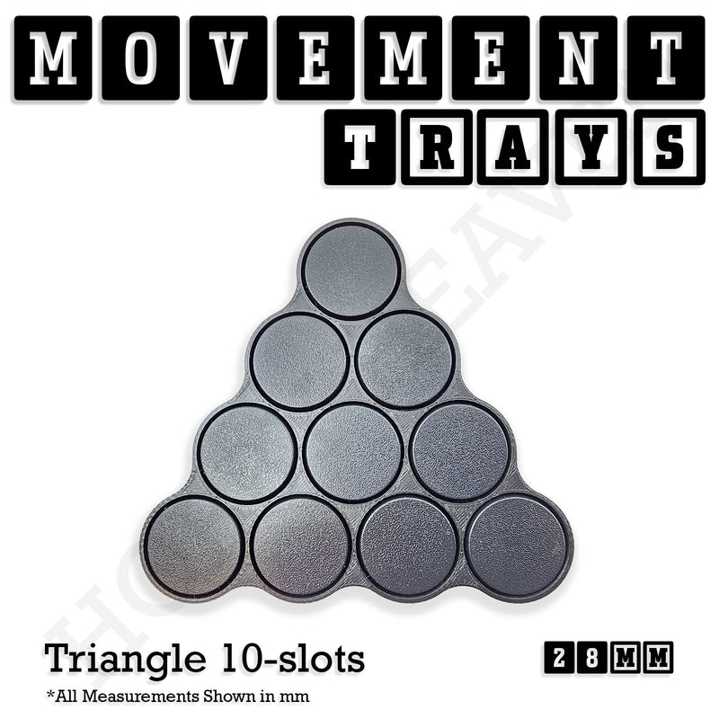 28mm Movement Trays for Tabletop Games | Wargaming | Full Range - Only-Games
