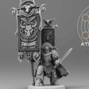 Minoan War Banners (18) + Standard Bearer - Only-Games