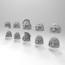 Knights of Iron Standard Pauldrons - Only-Games