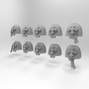 Knights of Iron HI Pauldrons - Only-Games