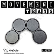 28mm Movement Trays for Tabletop Games | Wargaming | Full Range - Only-Games
