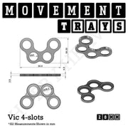 28mm Movement Trays for Tabletop Games | Wargaming | Full Range - Only-Games