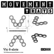 28mm Movement Trays for Tabletop Games | Wargaming | Full Range - Only-Games