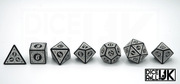 Carved Dice - White - Only-Games