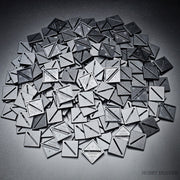 25mm Square Diagonal Slotted Plastic Bases - Only-Games