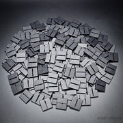 25mm Square Parallel Slotted Plastic Bases - Only-Games