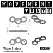 28mm Movement Trays for Tabletop Games | Wargaming | Full Range - Only-Games