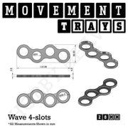 28mm Movement Trays for Tabletop Games | Wargaming | Full Range - Only-Games