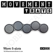 28mm Movement Trays for Tabletop Games | Wargaming | Full Range - Only-Games
