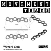 28mm Movement Trays for Tabletop Games | Wargaming | Full Range - Only-Games