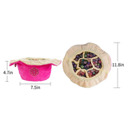 Velvet Vault | Super-Soft Large Dice Bag | Pink - Only-Games