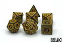 Carved Dice - Yellow - Only-Games