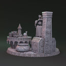 Mysterious witchcraft of Lionila - Yaleena Rauswasser diorama 32mm - Only-Games