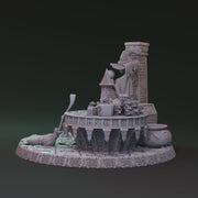 Mysterious witchcraft of Lionila - Yaleena Rauswasser diorama 32mm - Only-Games