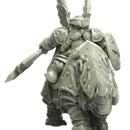 AX155 KIng Dwarf On Rhino - Only-Games